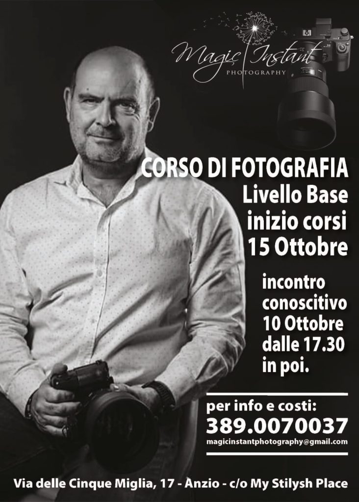 corso fotografia base