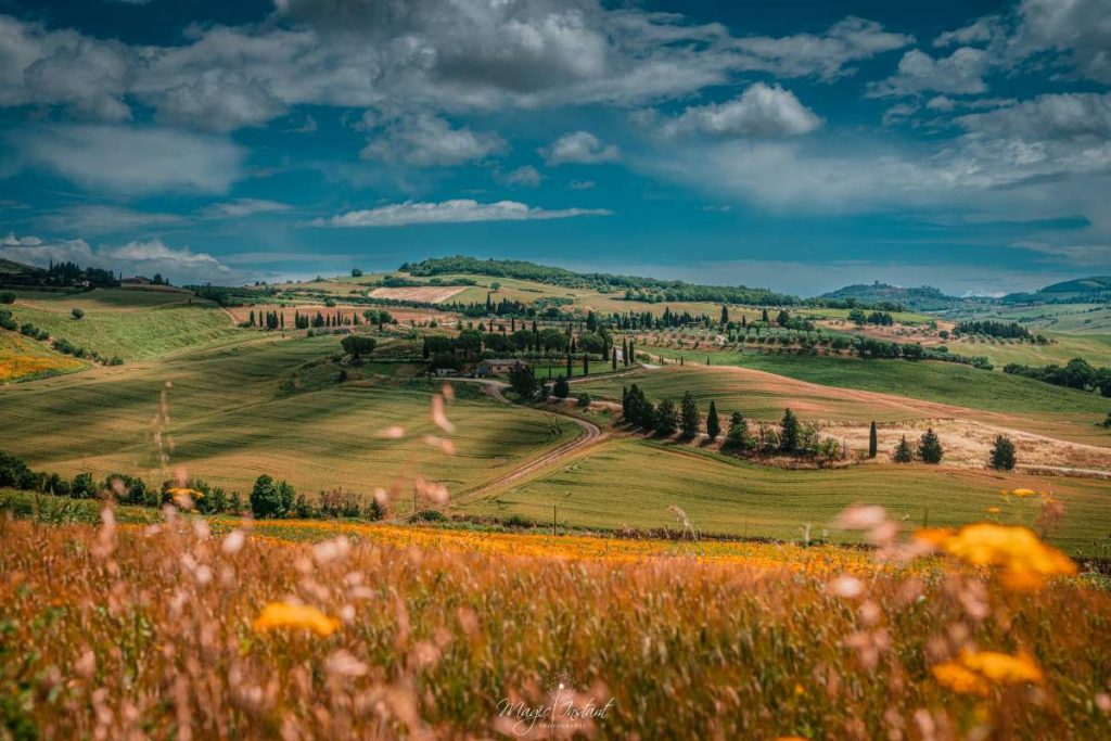 foto paesaggio toscano